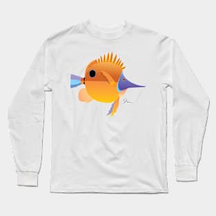 Yellow Fish Long Sleeve T-Shirt